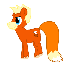 Size: 653x566 | Tagged: safe, artist:rongothepony, conker, conker's bad fur day, crossover, ponified