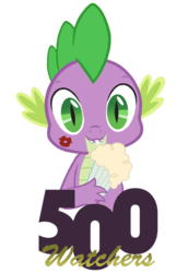 Size: 450x655 | Tagged: safe, artist:queencold, spike, dragon, g4, 500, cute, deviantart, kissing, lipstick, looking at you, milestone, milkshake, simple background, transparent background, vector