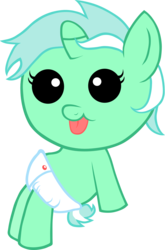 Size: 1721x2614 | Tagged: safe, artist:lyssanator, pony, baby, baby pony, diaper, filly, foal, sitting