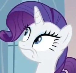 Size: 268x259 | Tagged: safe, rarity, pony, g4, faic, reaction image, solo