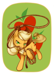 Size: 768x1050 | Tagged: safe, artist:xmitsubachix, applejack, earth pony, pony, g4, female, lasso, mare, rope, simple background, solo, transparent background