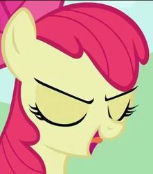 Size: 310x351 | Tagged: safe, screencap, apple bloom, earth pony, pony, g4, female, solo