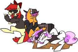 Size: 1280x866 | Tagged: safe, artist:ghost, apple bloom, scootaloo, sweetie belle, g4