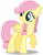 Size: 3708x4802 | Tagged: safe, artist:austiniousi, fluttershy, pegasus, pony, g4, alternate hairstyle, braid, braided pigtails, cute, female, mare, pigtails, raised hoof, shyabetes, simple background, solo, transparent background, vector