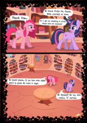 Size: 744x1052 | Tagged: safe, artist:mashuga31, pinkie pie, fanfic:silent ponyville, g4, comic, fanfic art, konami, pinkamena diane pie, silent hill