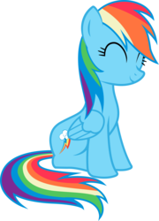 Size: 1958x2716 | Tagged: safe, artist:kennyklent, rainbow dash, g4, simple background, transparent background, vector