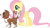 Size: 10559x6000 | Tagged: safe, artist:synthrid, fluttershy, winona, g4, absurd resolution, collar, leash, simple background, transparent background, vector