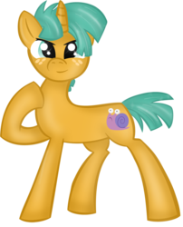 Size: 728x900 | Tagged: safe, artist:rayodragon, snails, pony, unicorn, g4, colt, looking at you, male