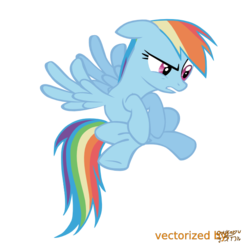 Size: 800x800 | Tagged: safe, artist:osukaruart, rainbow dash, boast busters, g4, .svg available, simple background, svg, transparent background, vector