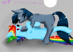 Size: 3507x2480 | Tagged: safe, artist:suchafoal, rainbow dash, g4, dead rainbow dash, female, lesbian, pirate dash, selfcest