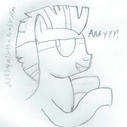 Size: 934x937 | Tagged: safe, artist:2shyshy, thunderlane, g4, 30 minute art challenge, sunglasses