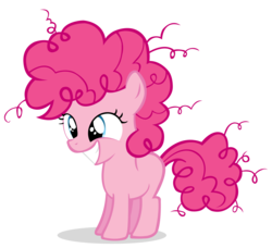 Size: 2300x2102 | Tagged: safe, artist:midnight-aperture, pinkie pie, g4, filly, simple background, transparent background, vector