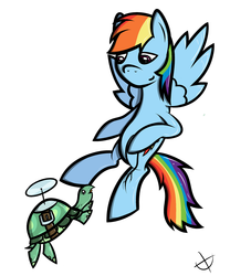 Size: 1280x1536 | Tagged: safe, artist:anxet, rainbow dash, tank, g4, flying, rope