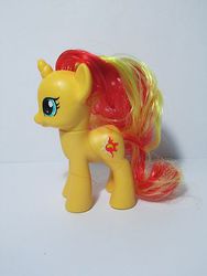 Size: 300x400 | Tagged: safe, sunset shimmer, pony, unicorn, g4, brushable, irl, photo, solo, toy