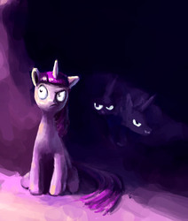 Size: 1333x1571 | Tagged: safe, artist:tidensbarn, princess celestia, princess luna, twilight sparkle, g4