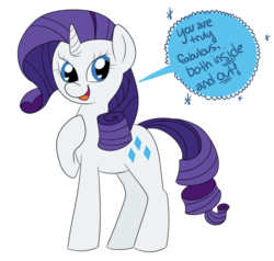 Size: 588x559 | Tagged: safe, artist:ponycide, rarity, pony, g4, female, solo