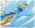Size: 900x712 | Tagged: safe, artist:lovelyfantasy, rainbow dash, g4, cloud, cloudy, sonic rainboom