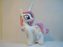 Size: 1024x768 | Tagged: safe, artist:earthenpony, fleur-de-lis, pony, g4, customized toy, female, sculpture, solo