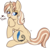 Size: 357x341 | Tagged: safe, artist:lulubell, oc, oc only, oc:lulubell, pony, unicorn, chubby, glasses, simple background, solo, transparent background
