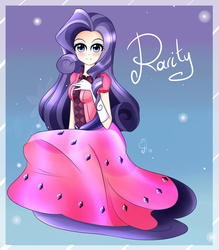 Size: 3500x4000 | Tagged: safe, artist:excelhensggott, rarity, human, g4, female, humanized, solo