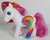 Size: 757x600 | Tagged: safe, photographer:breyer600, dream drifter, earth pony, pony, g3, body markings, female, hippie, irl, mare, markings, photo, tie dye, tiedye, toy