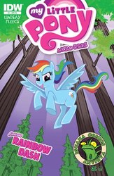 Size: 325x500 | Tagged: safe, idw, official comic, rainbow dash, g4, official, comic, comic cover, cover