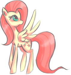 Size: 761x803 | Tagged: safe, artist:fra-92, fluttershy, pegasus, pony, g4, female, mare, simple background, solo, transparent background