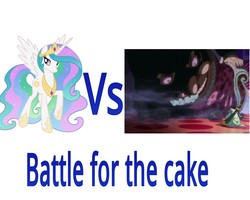 Size: 5000x4000 | Tagged: safe, princess celestia, g4, charlotte linlin, fight, one piece