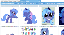 Size: 888x482 | Tagged: safe, princess luna, pony, g4, exploitable meme, filly, juxtaposition, juxtaposition win, woona