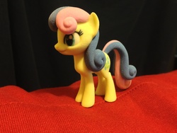 Size: 3264x2448 | Tagged: safe, bon bon, sweetie drops, earth pony, pony, g4, 3d print, customized toy, figure, irl, photo, solo, toy