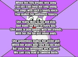 Size: 497x363 | Tagged: safe, artist:snakeman1992, sweetie belle, g4, cute, meme, poem