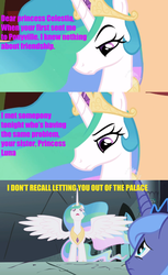 Size: 450x734 | Tagged: safe, princess celestia, princess luna, g4, comic