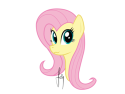 Size: 1600x1200 | Tagged: safe, artist:fragnostic, fluttershy, pony, g4, cute, female, portrait, simple background, solo, stare, transparent background, vector