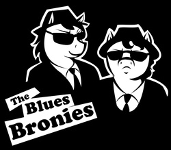 Size: 1770x1550 | Tagged: safe, blues brothers, clothes, ponified, shirt