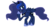 Size: 3477x1956 | Tagged: safe, artist:lerauxart, princess luna, alicorn, pony, g4, blushing, female, mare, simple background, solo, transparent background, vector