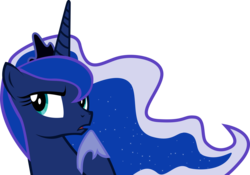 Size: 6000x4210 | Tagged: safe, artist:tamalesyatole, princess luna, pony, g4, absurd resolution, female, simple background, solo, transparent background, vector
