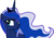 Size: 6000x4210 | Tagged: safe, artist:tamalesyatole, princess luna, pony, g4, absurd resolution, female, simple background, solo, transparent background, vector