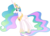 Size: 8816x6400 | Tagged: safe, artist:parclytaxel, princess celestia, alicorn, pony, g4, .svg available, absurd resolution, female, mare, simple background, solo, transparent background, vector