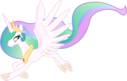 Size: 5029x3212 | Tagged: safe, artist:sunran80, princess celestia, alicorn, pony, g4, absurd resolution, female, mare, simple background, solo, transparent background, vector