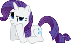 Size: 7938x4930 | Tagged: safe, artist:flutterguy317, rarity, pony, unicorn, g4, absurd resolution, female, lying down, mare, prone, simple background, solo, transparent background, vector