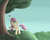 Size: 1500x1200 | Tagged: dead source, safe, artist:20percentcool, fluttershy, butterfly, pony, g4, female, solo, tree