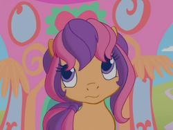 Size: 640x480 | Tagged: safe, screencap, scootaloo (g3), pony, g3, g3.5, twinkle wish adventure, bored, eyeroll, female, solo