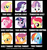 Size: 828x874 | Tagged: safe, apple bloom, applejack, fluttershy, pinkie pie, rainbow dash, rarity, scootaloo, sweetie belle, twilight sparkle, earth pony, pegasus, pony, unicorn, g4, alignment chart, blushing, chart, cute, cutie mark crusaders, female, filly, foal, girly, girly girl, girly tomboy, mane six, mare, tomboy, tomboyish girly girl, tongue out, unicorn twilight