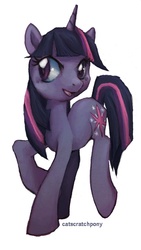 Size: 541x960 | Tagged: safe, artist:catscratchpony, twilight sparkle, pony, g4, female, solo