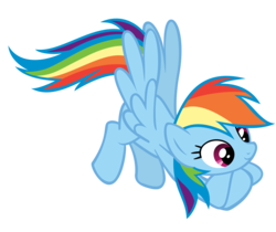 Size: 3544x2970 | Tagged: artist needed, safe, rainbow dash, g4, simple background, transparent background, vector