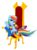 Size: 3234x4368 | Tagged: artist needed, safe, rainbow dash, pony, g4, clothes, female, rainbow socks, simple background, socks, solo, striped socks, throne, transparent background, vector