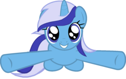 Size: 1126x709 | Tagged: safe, artist:kittyhawkman, minuette, pony, unicorn, g4, female, hug, incoming hug, mare, simple background, solo, transparent background