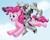 Size: 436x349 | Tagged: safe, artist:ciarra, pinkie pie, g4, hot nuts, megatron, transformers, transformers prime
