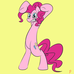 Size: 3600x3600 | Tagged: safe, artist:s8ansglory, pinkie pie, earth pony, pony, g4, female, solo