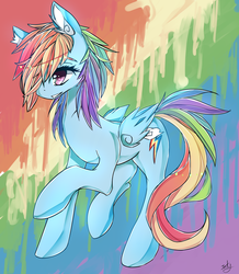 Size: 1913x2198 | Tagged: dead source, safe, artist:inkytophat, rainbow dash, pegasus, pony, g4, female, solo